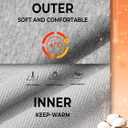 NORTHYARD Men's Cotton Athletic Jogger Sweatpants with Zipper Pockets Running Workout Gym Tapered Pants Comfy Lounge Pants (Gray, XXXL)