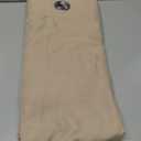 NICETOWN Thick Linen Curtains Privacy with Light Filtering, Grommet Semi Sheer Not See Through Linen Blend Curtain Drapes Vintage & Rustic for Farmhouse / Living Room, Angora, W55 x L84, 2 Panels