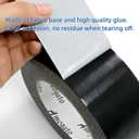 3 x Heavy Duty Waterproof Duct Tape for Industrial & Outdoor Use - 3 Rolls x1.88 x30 Yards, Tear-Resistant, Professional Grade Black Duct Tape