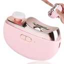 Allyplay Upgraded Electric Nail Clipper, Electric Nail File, 2 Speeds Automatic Nail Trimmer with LED Light & Clip Storage - USB Rechargeable for Baby, Kids, Adults, Seniors