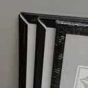 upsimples 16x20 Picture Frame Black 3 Pack, Scratch-Proof Poster Frames 16 x 20 for Photo Gallery - Slide-In Strips, Horizontal or Vertical Wall Mounting