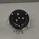 cciyu Air Conditioning Compressor for Ch-evrolet Silverado Blazer Silverado Compatible for GMC Yukon 5.7L 6.5L 7.4L 1995-2002 Replaces AC Compressor for Car 6 Grooves HT6