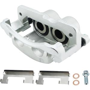 Front Left Brake Caliper with Bracket 18B4729 Replace for 1999-2004 Chevy Silverado 1500, 2000-2006 Tahoe, 1999-2004 GMC Sierra 1500, 4.3/4.8/5.3/6L, 25848001, 19149075, 18040100, FRC11022, 18FR1379