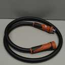 Giraffe Tools Garden Leader Hose 5/8 inch x 5ft, Short Water Hose Heavy Duty, Flexible, Lightweight Hybrid Hose with Swivel Handle, Male to Female Fittings