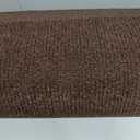 OLANLY Front Door Mat Indoor Outdoor Entrance, Waterproof All-Season, All-Weather Doormat, Sturdy Natural Rubber, Fade Resistant, Low Profile, Easy Clean Patio Porch Entryway Mat, 35x23, Dark Brown