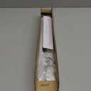 Oval Closet Rod for Hanging Clothes 18 to 40 Inch Adjustable Closet Rods 1 inch Diameter With End Supports White Poles Bar Closet Rod Expandable for Wardrobes