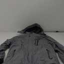 wantdo Men's Waterproof Ski Jacket Warm Winter Snow Jacket Snowboarding Jacket with Hood (Large, Gray)