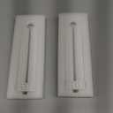 GOOTOP Replacement Bulb for Zap T6 Pro, K15, T9, X3 Bug Zapper Outdoor, 15W, 4-Pin Base, U Shaped Twin Tube Bulb for Outdoor Mosquito Zapper,2 Pack