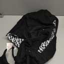 Tomkas Small Dog Sling Carrier - Adjustable Strap & Zip Pocket - Suitable for Puppies (Black)