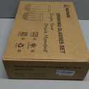 Ruckae Drinking Glasses Set of 8,11 oz and 7 oz Kitchen Water Glass Cups Set,Clear Curvature Glassware Dishwasher Safe,Mixed Drinkware for Beer,Juice,Cocktail,Whiskey,Milk and Various Mixed Drinks