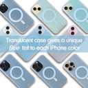 Sonix Protective Phone Case for iPhone 15 Pro | Compatible with Magsafe | 10ft Drop Tested | Jelly Sky Blue