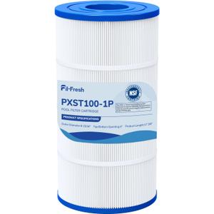 Fil-fresh PXST100 Pool Filters Cartridge Compatible with Hayward XStream CC1000, Replaces Pleatco PXST100, Hayward CCX1000-RE, Unicel C-8311, Filbur FC-1285, 817-0100N/P, 100 sq. ft, 1-Pack