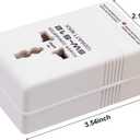 100W Voltage Converter Travel Adapter 110V/120V to 220V/240V Travel Step-Up & Down Voltage Converter Transformer