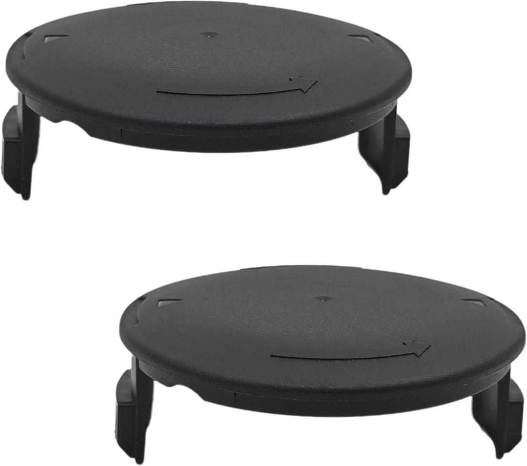 AC41HCA Weed Eater Spool Cap Cover Compatible with Homelite Electric String Trimmer UT41110 UT41112 UT41121 UT41120 UT41113 UT41122 UT41112B,Replacement Weed Whacker Parts,Black,2 Pack