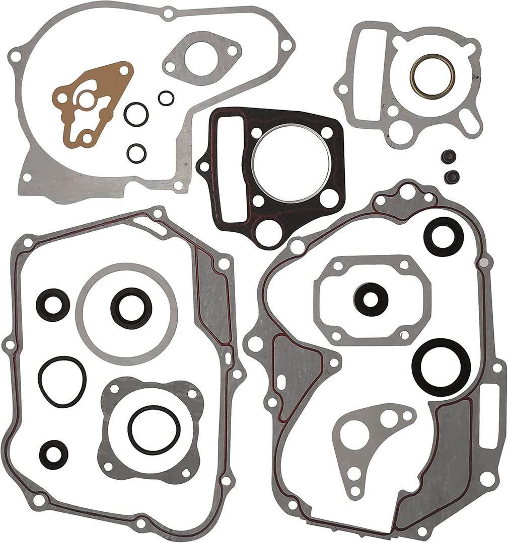 YAMAKATO Gasket Kit for Chinese 107cc 110cc 125cc Honda Engine Coleman SSR Apollo Coolester TAO ATV Dirt Bike Go Kart Quad 4 Wheeler Dune Buggy 1P52FMH