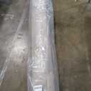 Loloi Chris Loves Julia Calvin Collection CLV-01 Pebble/Ivory 9'-6" x 12'-6" Area Rug Checkered Neutral Soft Living Room Bedroom Carpet