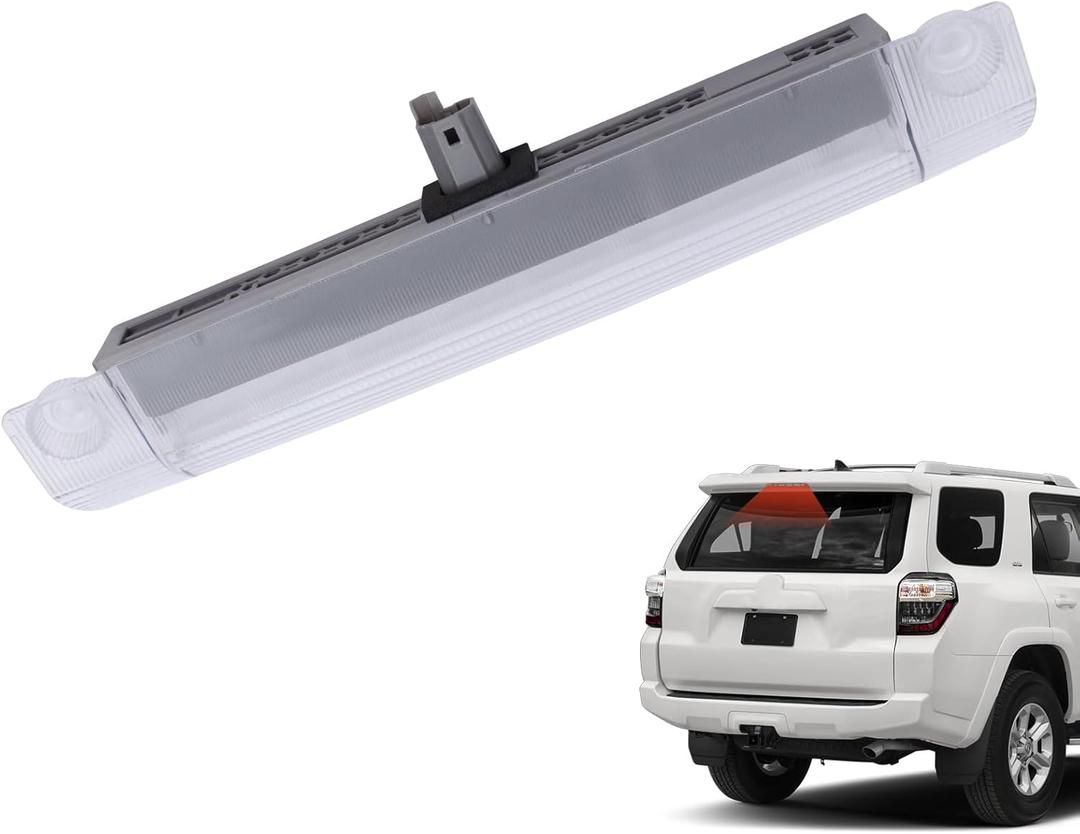 923-288 Center Center High Mount Stop Light Third Brake Tail Light Compatible With Toyota 4Runner 2010-2022 Sienna 2011-2020 Prius 2010-2015 Highlander 2014-2019 3rd Brake Light Assembly