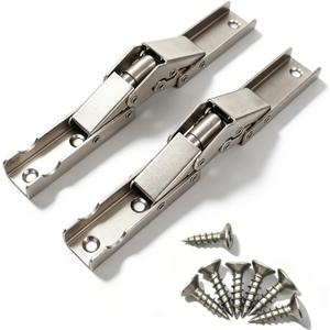 3 x 90 Degree Folding Hinges | Hard Closing, Concealed Cabinet Hinges, Easy to Install, 2pc