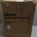 ION Block Rocker XL - Portable Bluetooth Outdoor Party Speaker, 220W, with Karaoke Microphone, Battery, 5 Speakers, Lights, Radio, USB Charging & App