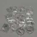 20Pcs 3.15 Inch Button Badges with Pin, Clear Button Badges Craft Buttons Large Photo Buttons Pins Picture Acrylic Design Button Badge for Craft Supplies, DIY Badges Pins, School Projects (8cm)