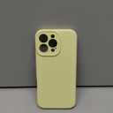 LOVE 3000 Designed for iPhone 16 Pro Max Case, Premium Silicone with [Soft Anti-Scratch Microfiber Lining] Shockproof Protective Phone Case for Men Women Girls 6.9", Creamy Yellow