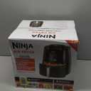 Ninja | Air Fryer | 4 QT Capacity | 4-in1 Roast, Crisp, Roast, Reheats, & Dehydrates | Dishwasher Safe Parts | Includes 20 Easy & Healthy Recipes | Compact | Grey | AF101