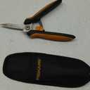 Fiskars Pruning Shears for Gardening, Multipurpose 8" Garden Shears with Sheath and SoftGrip Handle, Great for cutting Nursery Pots, Bags, and Wire