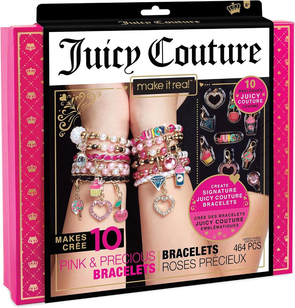 Juicy Couture Pink & Precious Bracelets, 28 cm x 25 cm x 5.3 cm