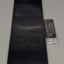 JALL 16" Large Digital Wall Mount Clock, Count Down Timer, Alarm, Big LED, RGB Color, DST, Temperature for Living Room Classroom Desk, Xmas, Birthday Gift for Senior Mom Dad (White Orange, 16 inches)