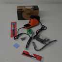 YIHUA 926 III 60W LED Display Soldering Iron Station Kit w 2 Helping Hands, 6 Extra Iron Tips, Roll of Lead-Free Solder, Solder Sucker, S/S Tweezers, C/F Conversion, Auto Sleep & Calibration Support (Orange)