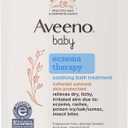 Aveeno Baby Eczema Therapy Soothing Bath Treatment for Relief of Dry, Itchy & Irritated Skin, Made with Natural Colloidal Oatmeal, Fragrance-, Paraben-, Steroid- & Tear-Free, 5 ct