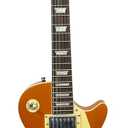 Glen Burton 6 String Electric Guitar Pack, Right, Gold/Tan (BGE320BCO-GLD)
