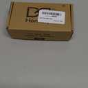 homdiy 10 Pack Black Cabinet Knobs Round Matte Kitchen Handles Zinc Alloy Metal Hardware for Dresser Drawer Desk Cupboard