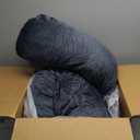 ALLOPERA Pregnancy Pillow, Full Body 57 Inch Maternity Pillow with Removable Washable Cover - Sleep Support for Legs, Back, Neck, Shoulder, HIPS, Belly for Pregnent Women, Black Grey Velvet Cover