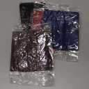 Haysandy 4 Pieces Nylon Head Wraps Satin Hair Cover Pineapple Sleep Cap Loc Dreadlock Cap Headbands for Women Men Curly Hair(Black, Coffee, Wine Red, Navy Blue) (One Size)