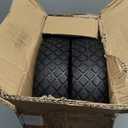 Taifa 2 PCS 16 Inch Rubber Solid Flat Free Tires and Wheels 4.80/4.00-8 with 3/4'' Axle Bore Hole, Air Less Wheel for Wheelbarrow/Wagon/Hand Truck/Trolley/Garden Cart etc., 16x400-8-3/4" bearing-2packs