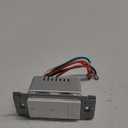 Akicon Dimmer Switch for Exhaust Fan with Light, Single Pole Fan Light Switch, Neutral Wire Needed, White
