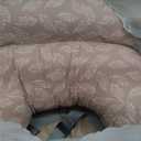 Momcozy Original Nursing Pillow for Breastfeeding-Innovative Safety Guard - Wider Feeding Pillows for More Support for Mom & Baby- Easier Nursing & Hand Free- Fit for All, Removable Cotton Cover