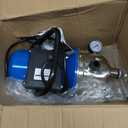 FOTING 1.6HP Shallow Well Pump, 1600GPH Jet Pumps Garden Pump, Water Transfer Draining Irrigation Pumps, Water Booster Jet Pump Stainless Steel for Home Garden Lawn Farm