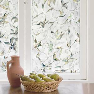 Flight Window Privacy Film by Artscape - Decorative Textured Stained Glass Design, Static Cling, Blocks Views, Not Light, UV Protection, Long-Lasting Vinyl, Made in USA - 24 x 36 Inch
