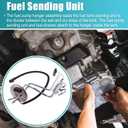 X AUTOHAUX 1 Set Diesel Fuel Sending Unit Kit for Ford F-350 1994-1997 for Ford F-250 1994-1996 Fuel Level Sensor