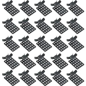 Autoparts 25 Pack Heat Cable Roof Clip for Securing Ice Dam Heat Tape and Heat Cable to Roofs
