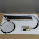 Bstrip Grow Light for Indoor Plants, 65" Tall Standing Grow Light, 18W Non Dimmable LED Plant Light with Optical Lens, Full Spectrum Plant Light with Flexible Gooseneck & Smart Timer