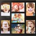 Picture Frame Collage 5x7 Photos Display - 7 Openings Photo Collage Picture Frame Wall Decor for Wall Mounting Vertically or Horizontally Frames for Wedding Anniversary