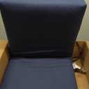 ARDEN Outdoor Dining Chair Cushion, 20 x 20, Rain-Proof, Fade Resistant, Sapphire Blue Leala