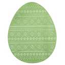 Brighten your table setting with the beautiful style of the Placemat.(Green), 4Pcs