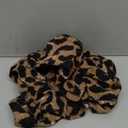 SweatyRocks Women's Summer Romper Leopard Print Sleeveless Halter Shorts Jumpsuit (Large, Khaki)