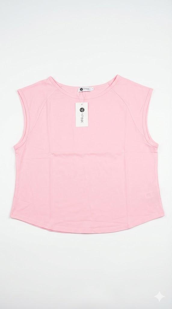 YPINK Womens Tank Tops Summer T Shirts Sleeveless Casual Loose Tunic Blouses Large, Pink 