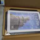 11x17 Picture Frame, Black Wood with Real Glass, 9x15 Mat, 1 Pack