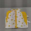 DaysU Baby Sleep Sack 6-12 Months, 100% Cotton, Unisex Wearable Blanket 2-Way Zipper TOG 0.5, Breathable Lightweight Sleeping Bag 2 Pack, Bee, Medium